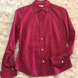 Bottom- down dark pink long sleep shirt